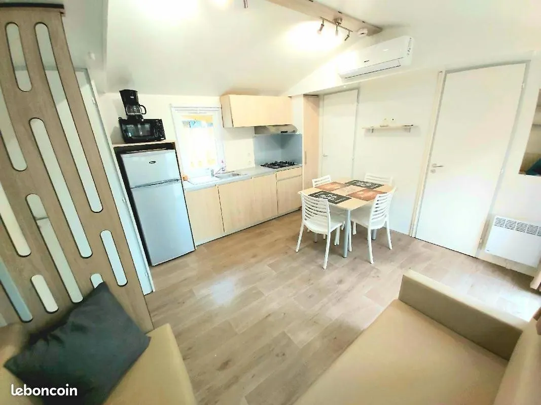 Mobil Home Climatise 6Pers. 3Ch Camping Domaine De Chaussy 5* Ardeche Lagorce  Kemping