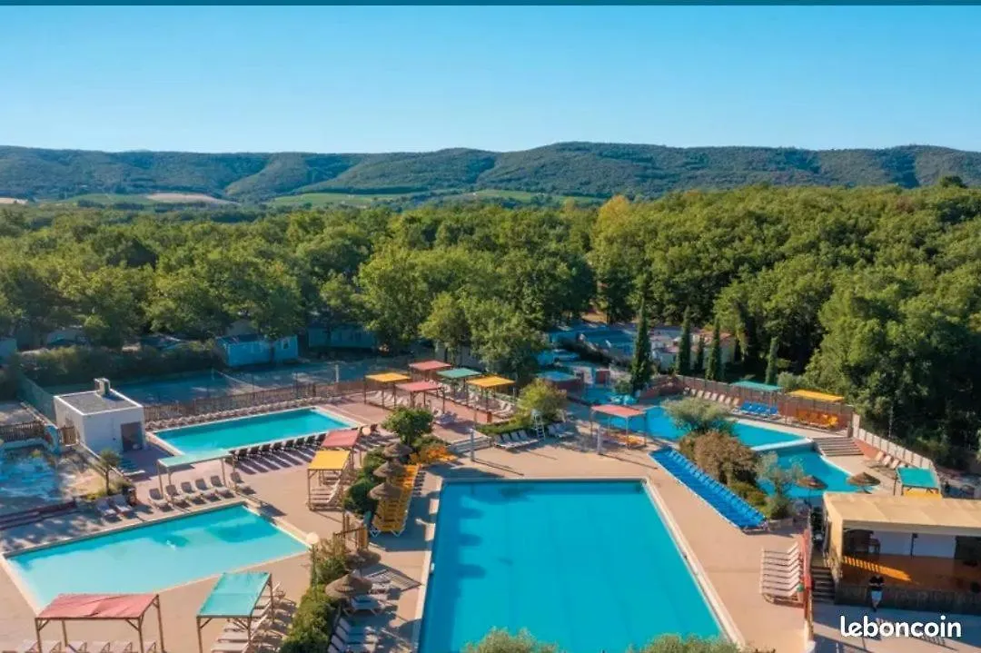 Mobil Home Climatise 6Pers. 3Ch Camping Domaine De Chaussy 5* Ardeche Lagorce  Lagorce (Ardeche)