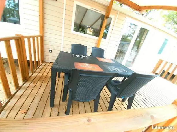 Kemping Mobil Home Climatise 6Pers. 3Ch Camping Domaine De Chaussy 5* Ardeche Lagorce